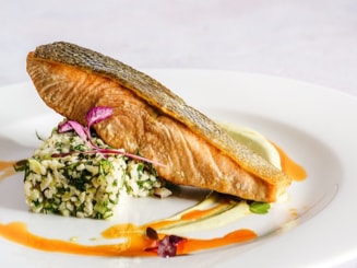 A salmon dish